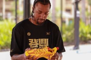 🤩361°狂飙2球鞋曝光 代言人波普本人上手展示